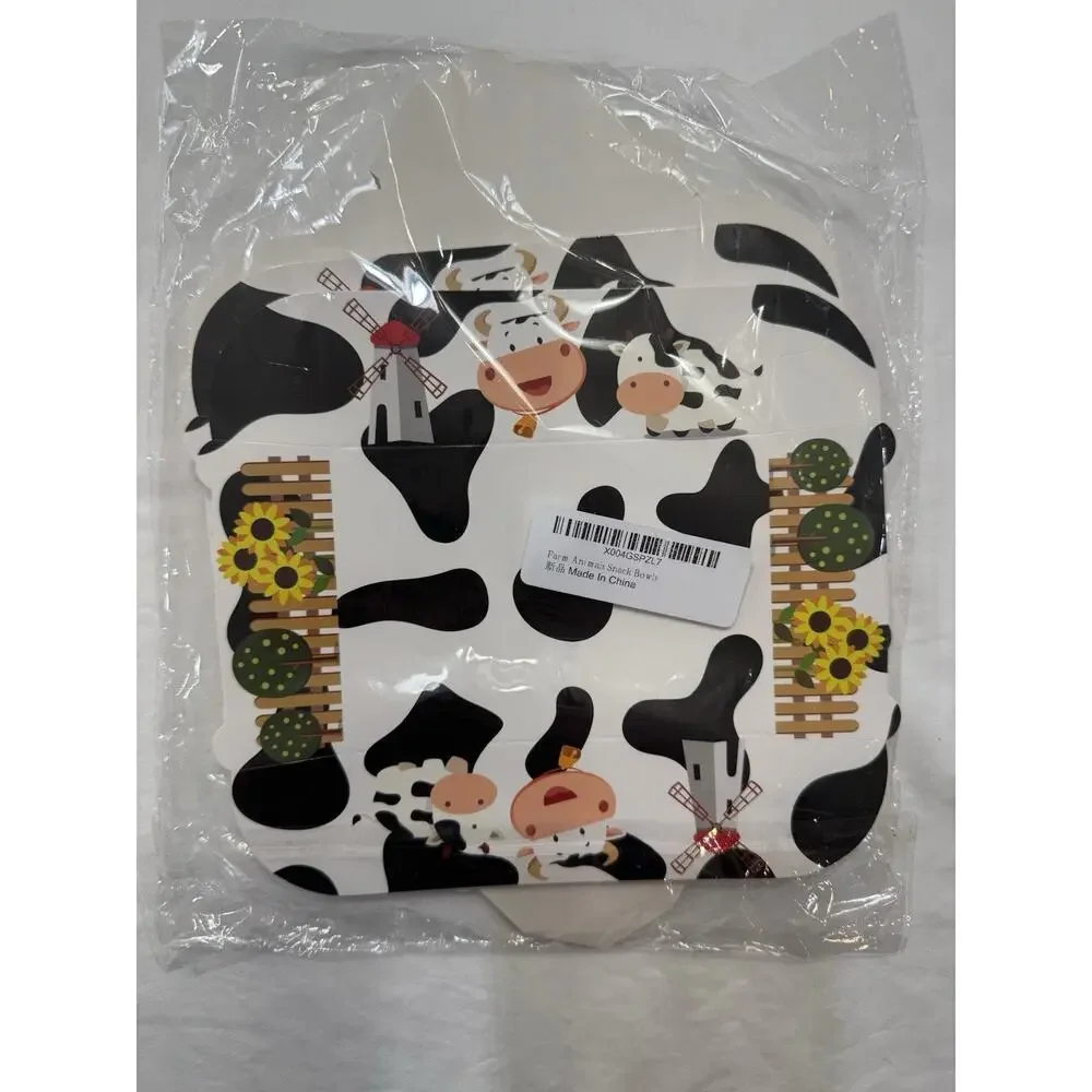 Farm Animal Snack Bowl Set
